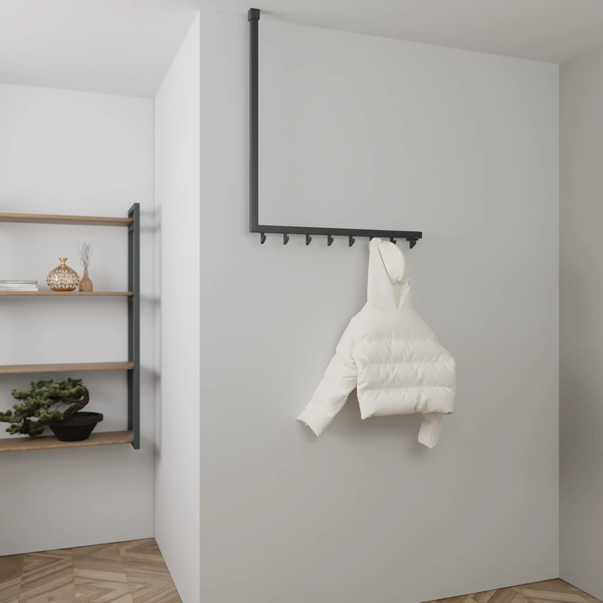 Wandgarderobe Square Loenval