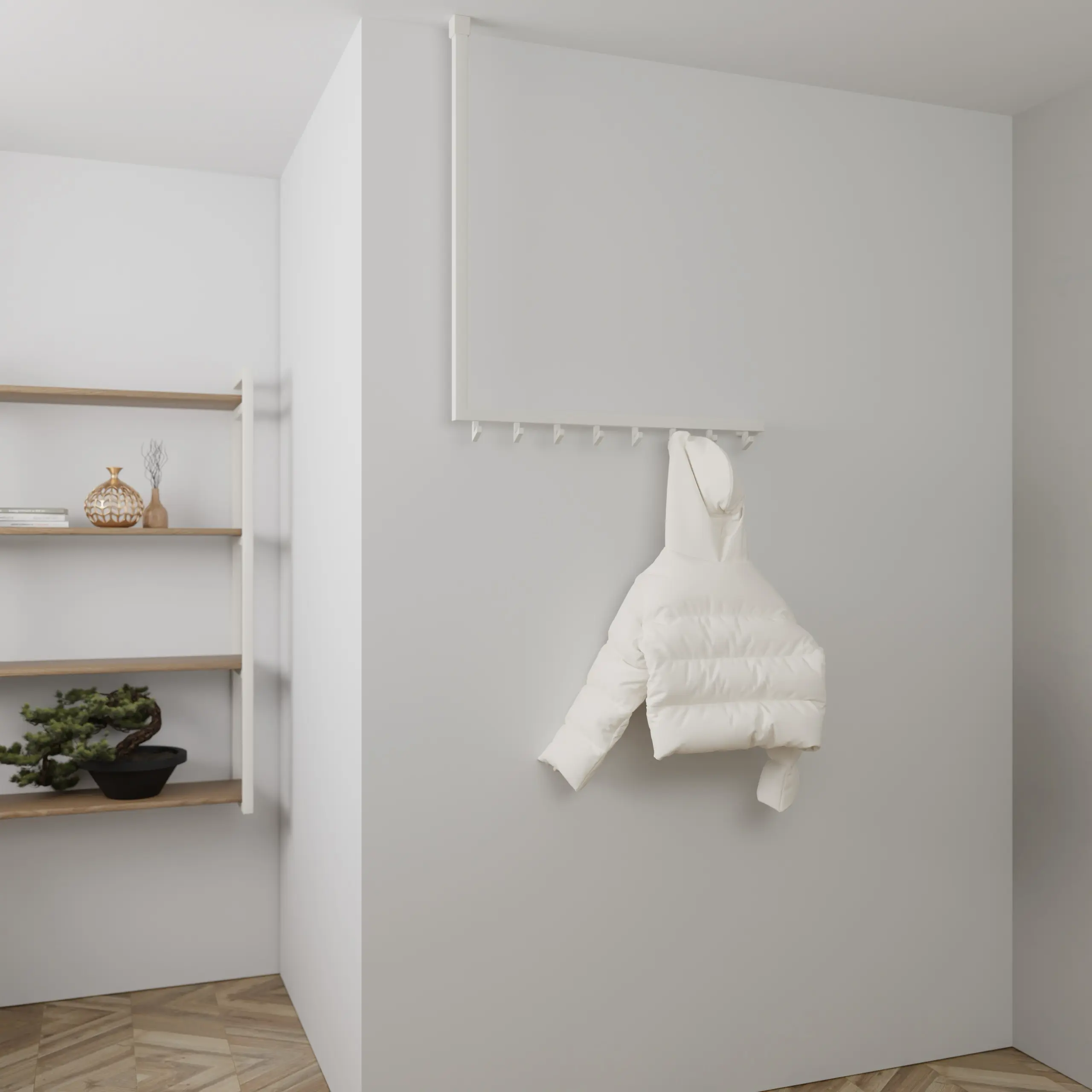 Wandgarderobe Square Loenval