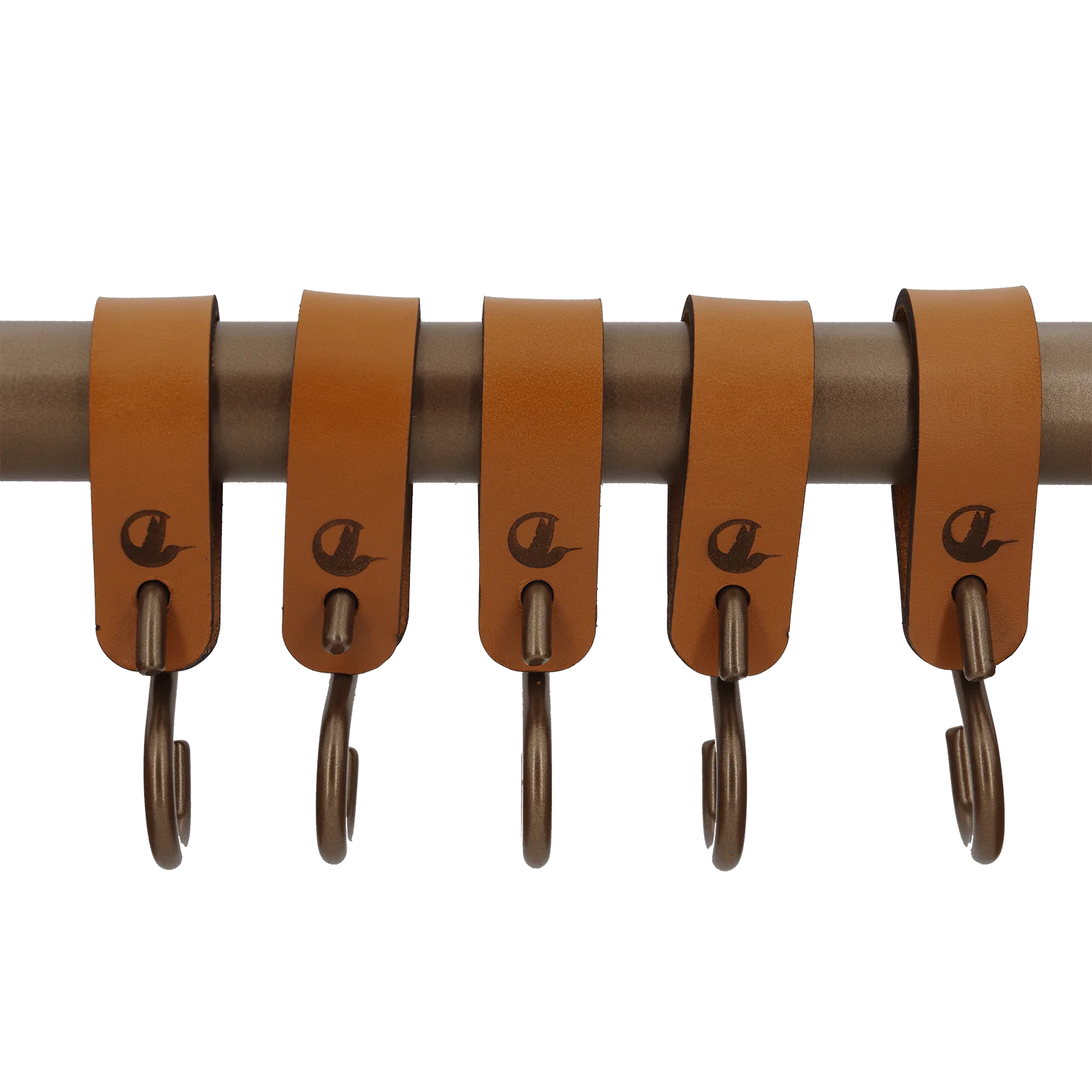 Hook Lero bronze shown as a cut-out hook set.