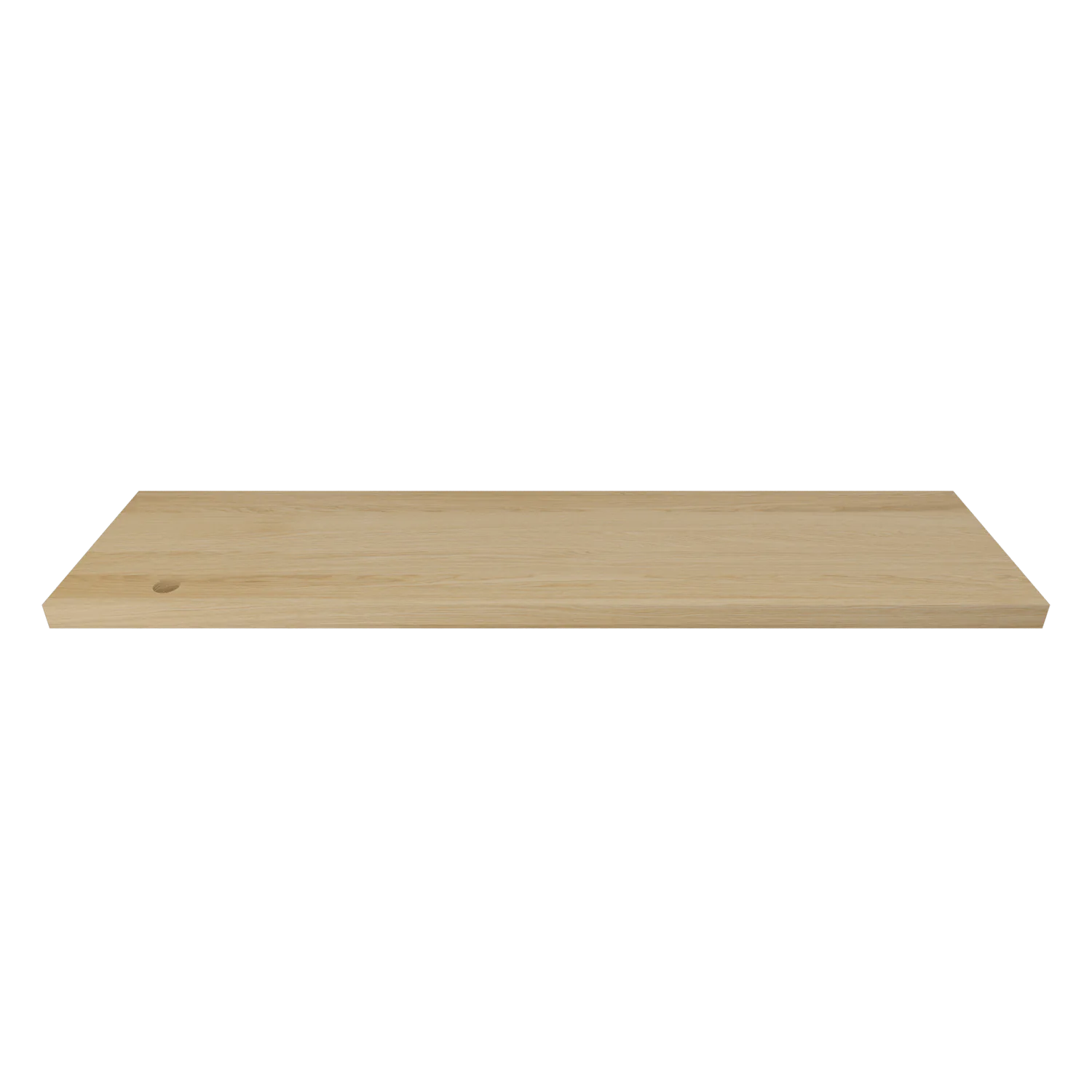 Holzfarbe Eiche für Wandregal Noma rund.