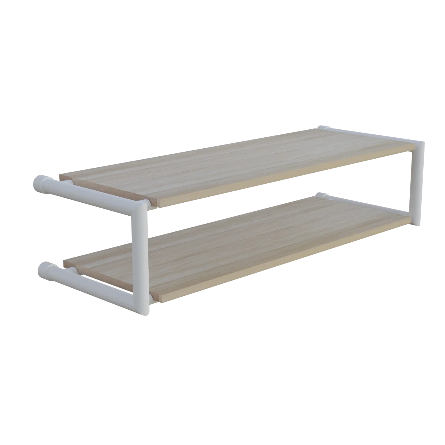 Schoenenrek Breno rond wit vrijstaand weergegeven als productaanzicht.