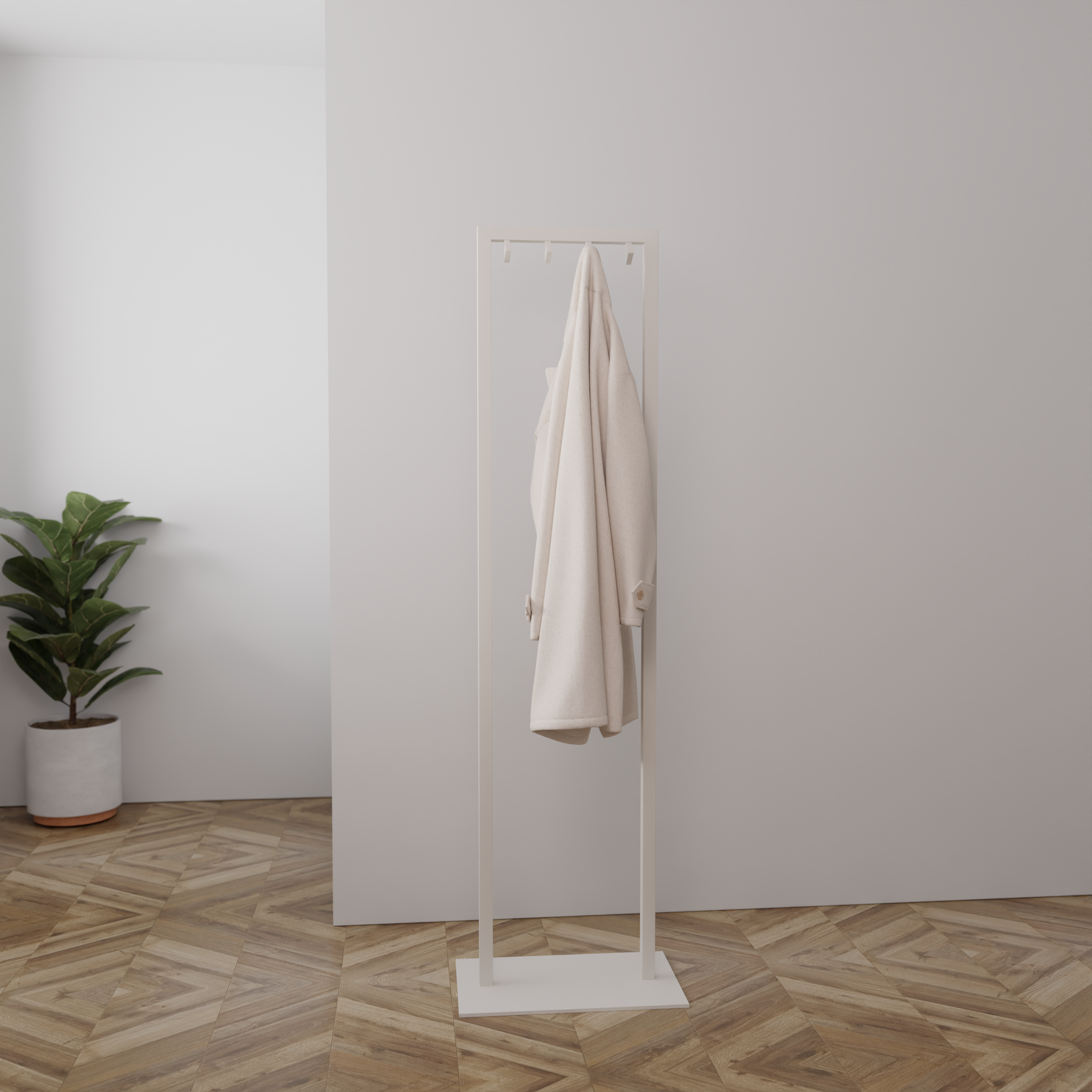Freistehende Garderobe Taren
