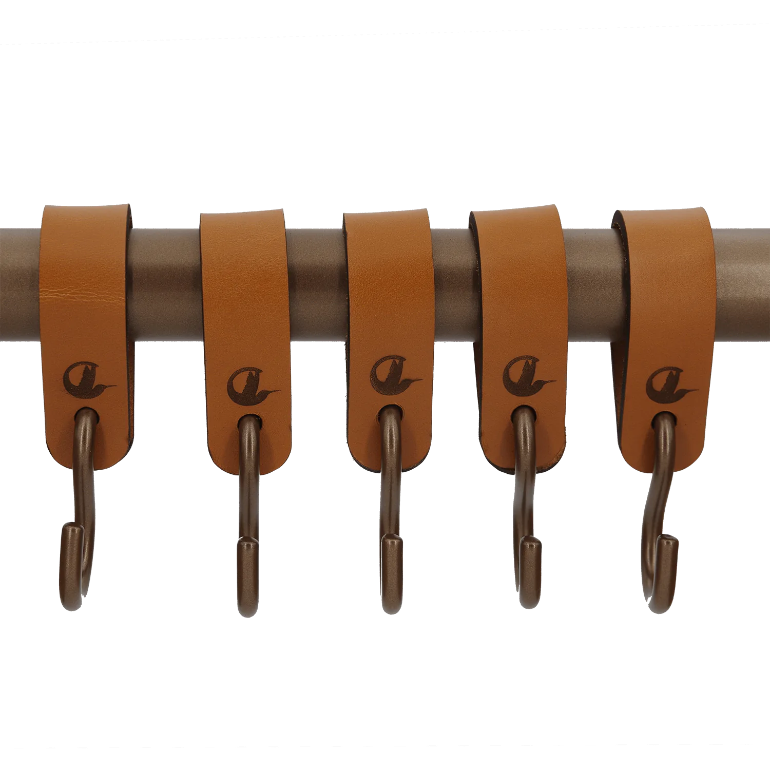 Hook Lero bronze shown as a cut-out hook set.
