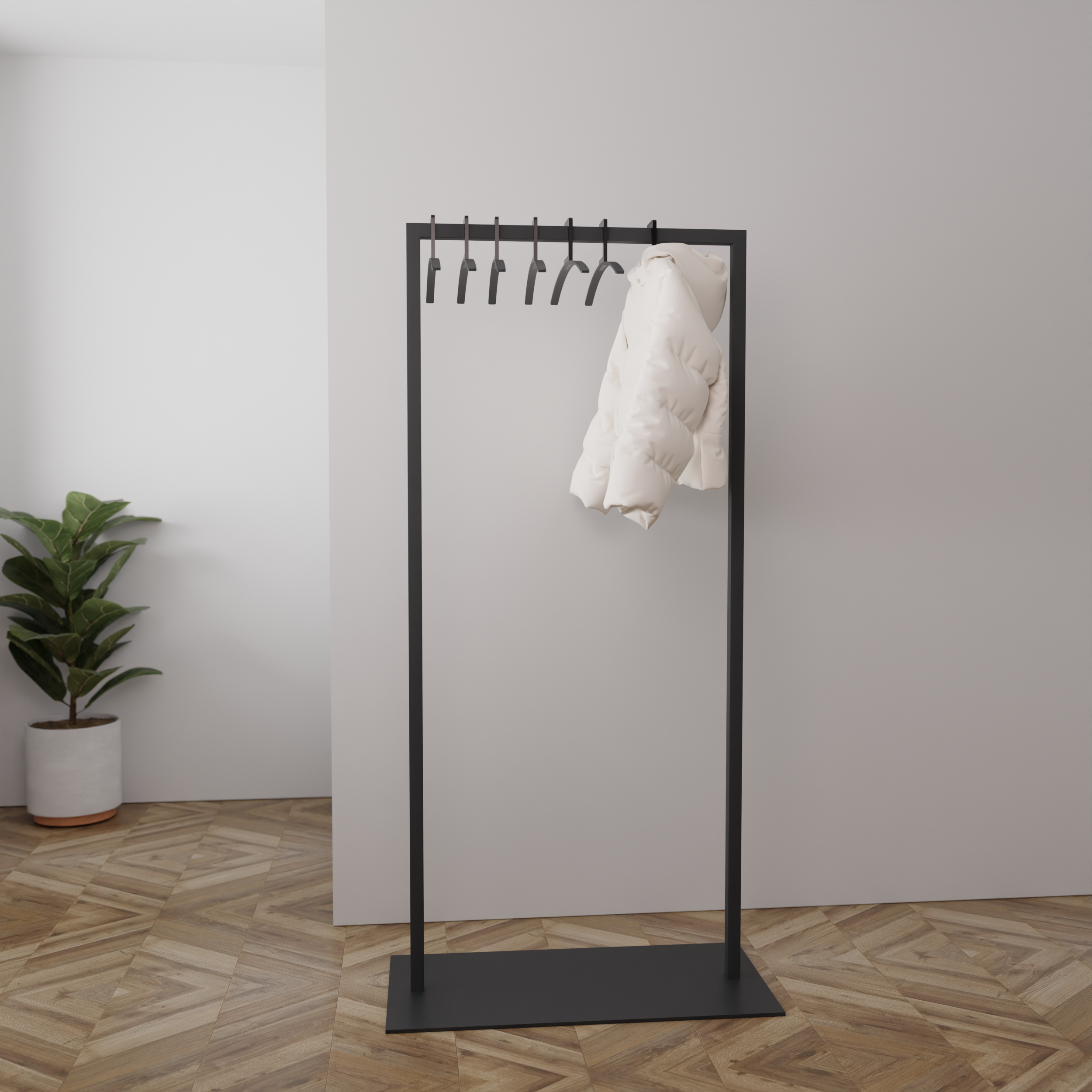 Freistehende Garderobe Taren