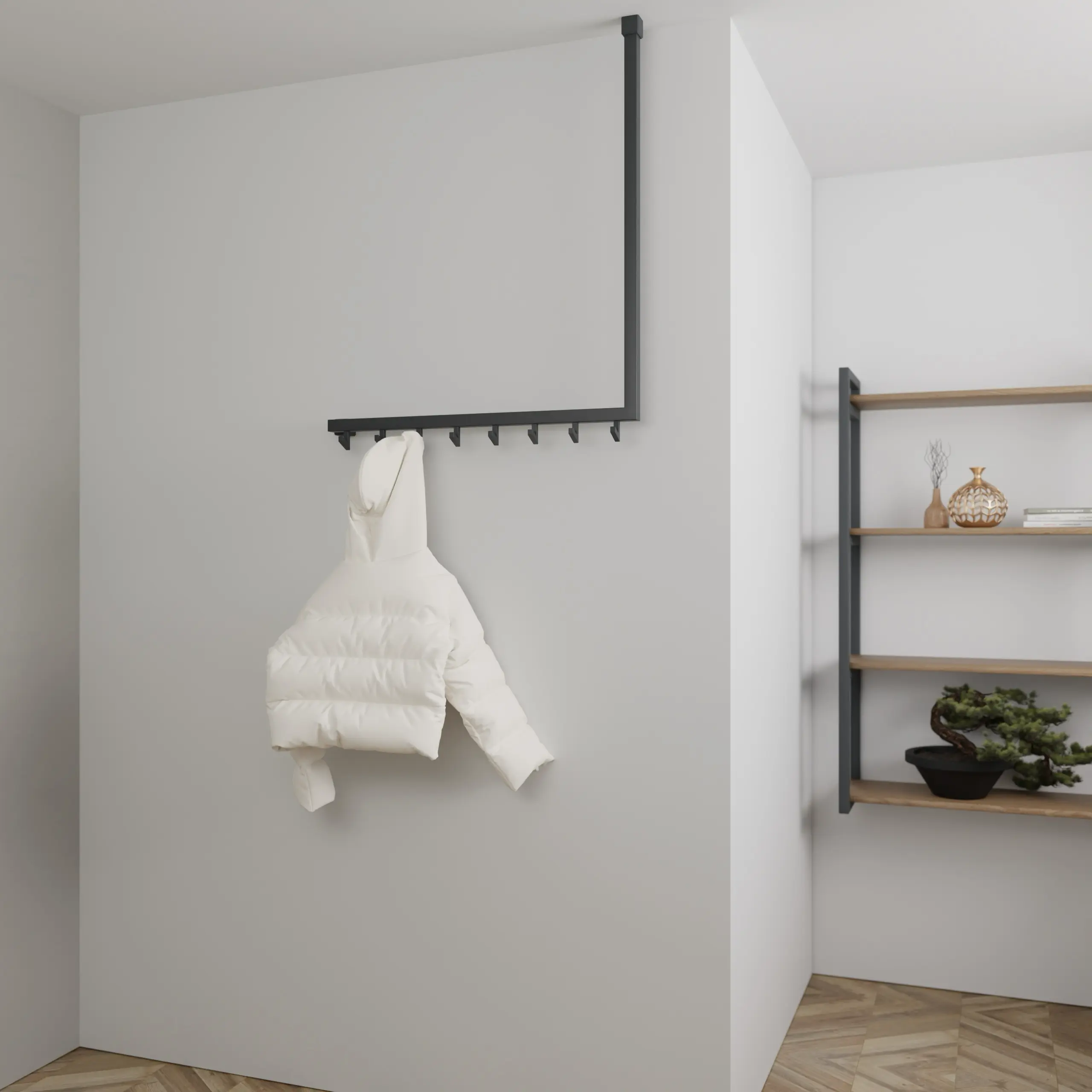 Wand-/Deckengarderobe Liora