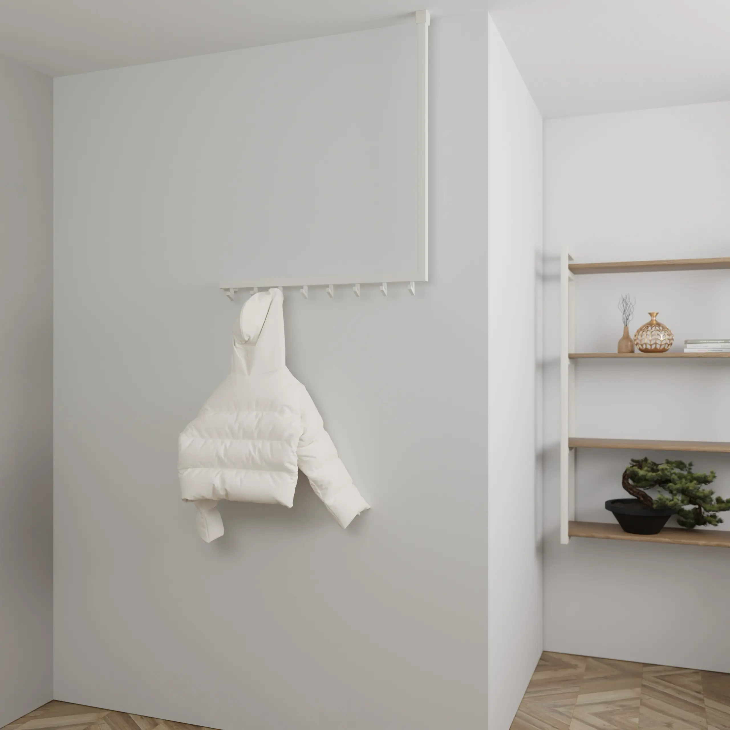 Wandgarderobe Square Loenval