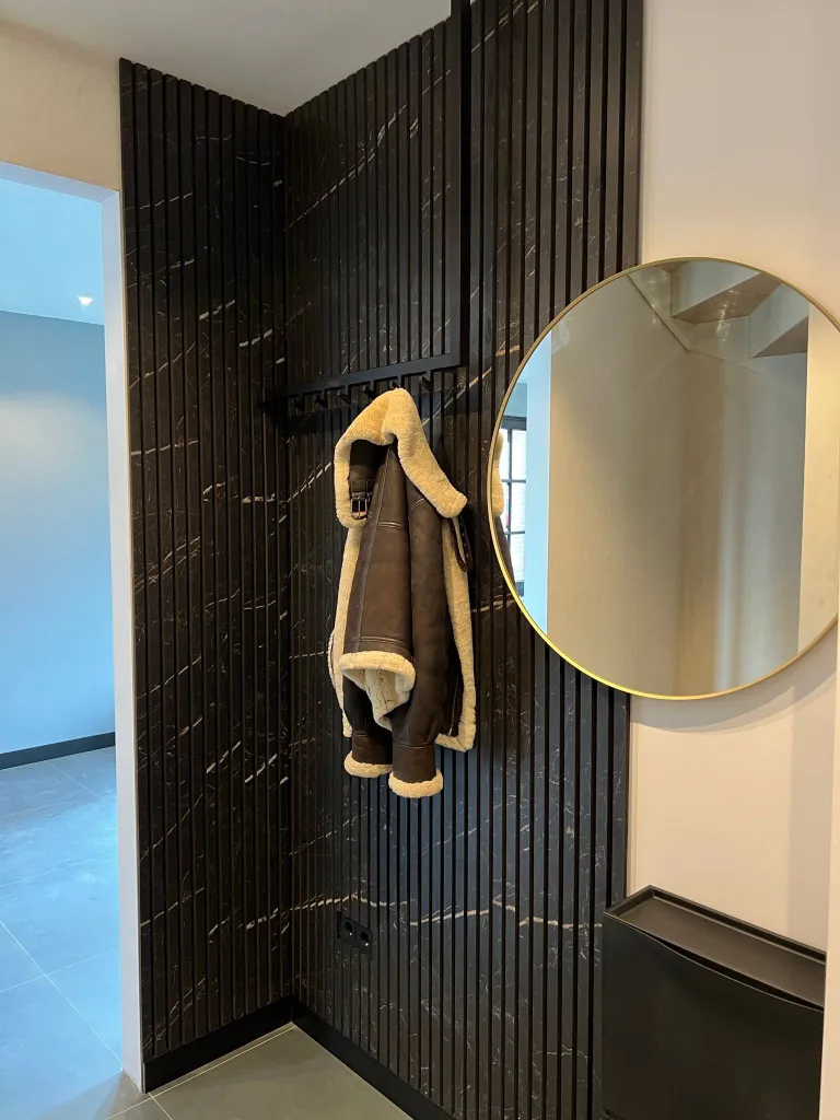 Lattenwanden in luxe tinten