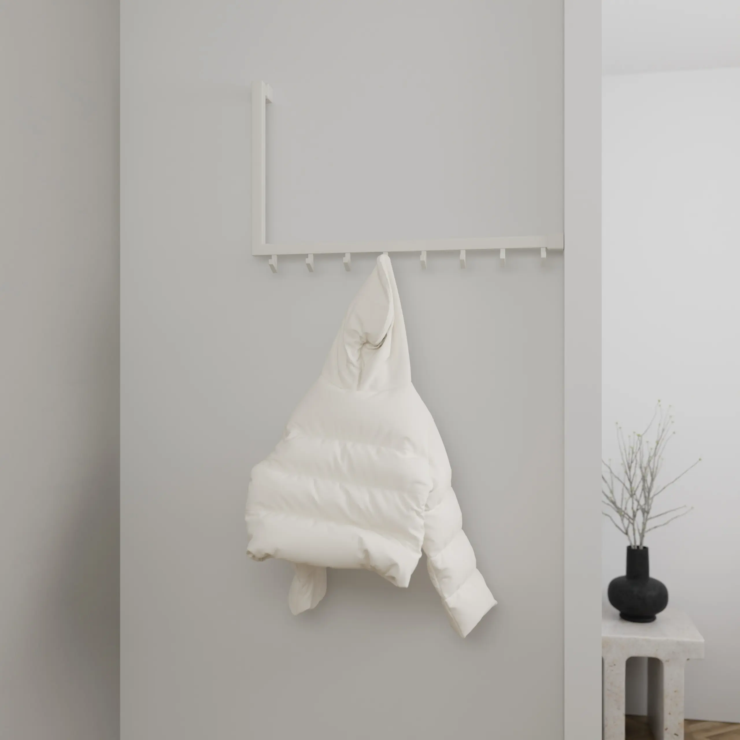 Wandgarderobe Square Lunegarde