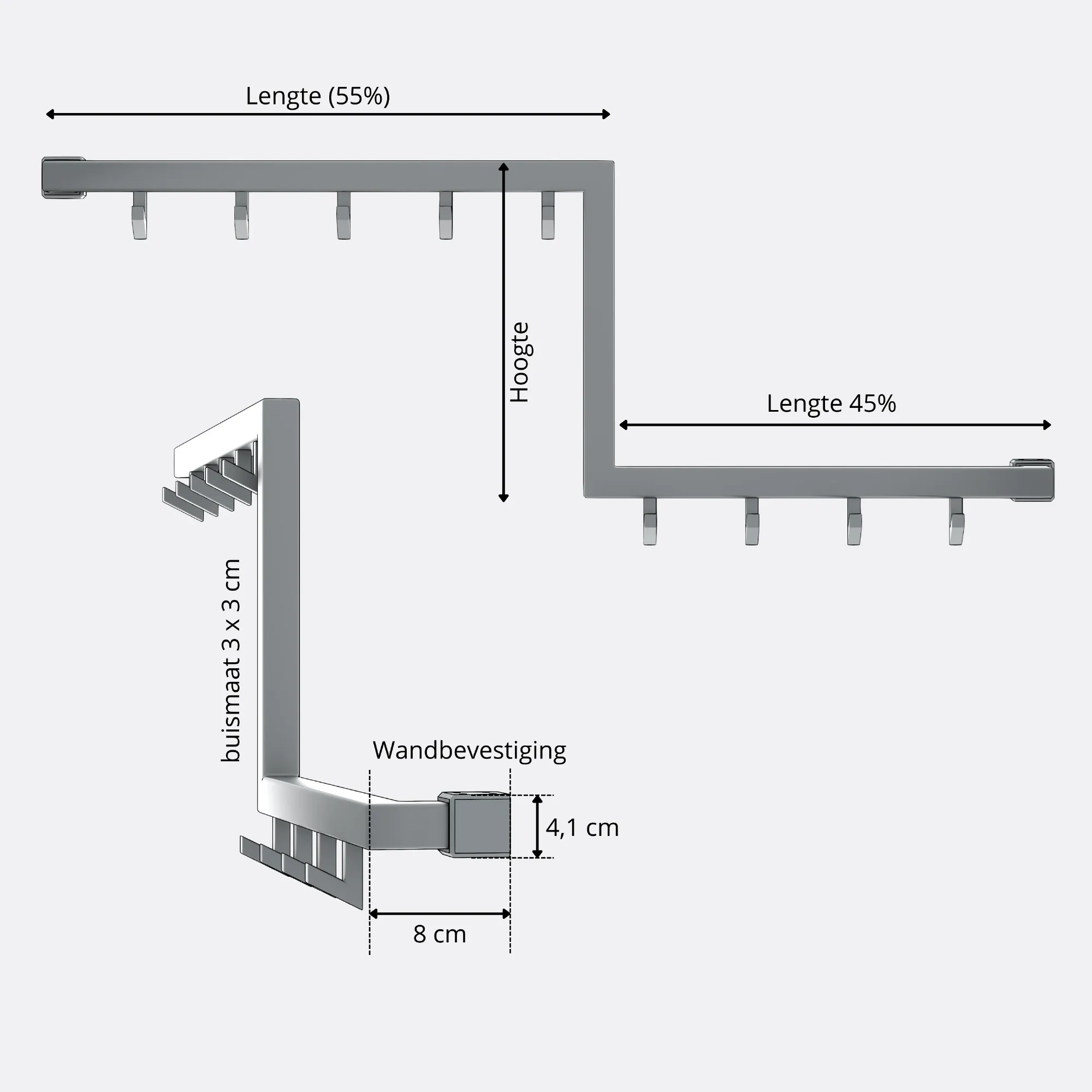 Kapstok Square Varen